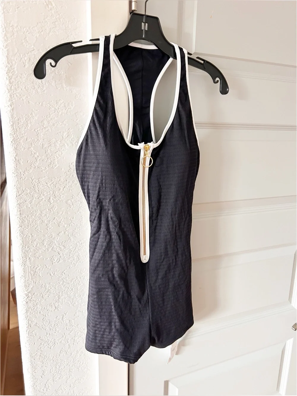 NWT Anthropologie Seafolly Retro Vintage Style Boyleg Swimsuit
